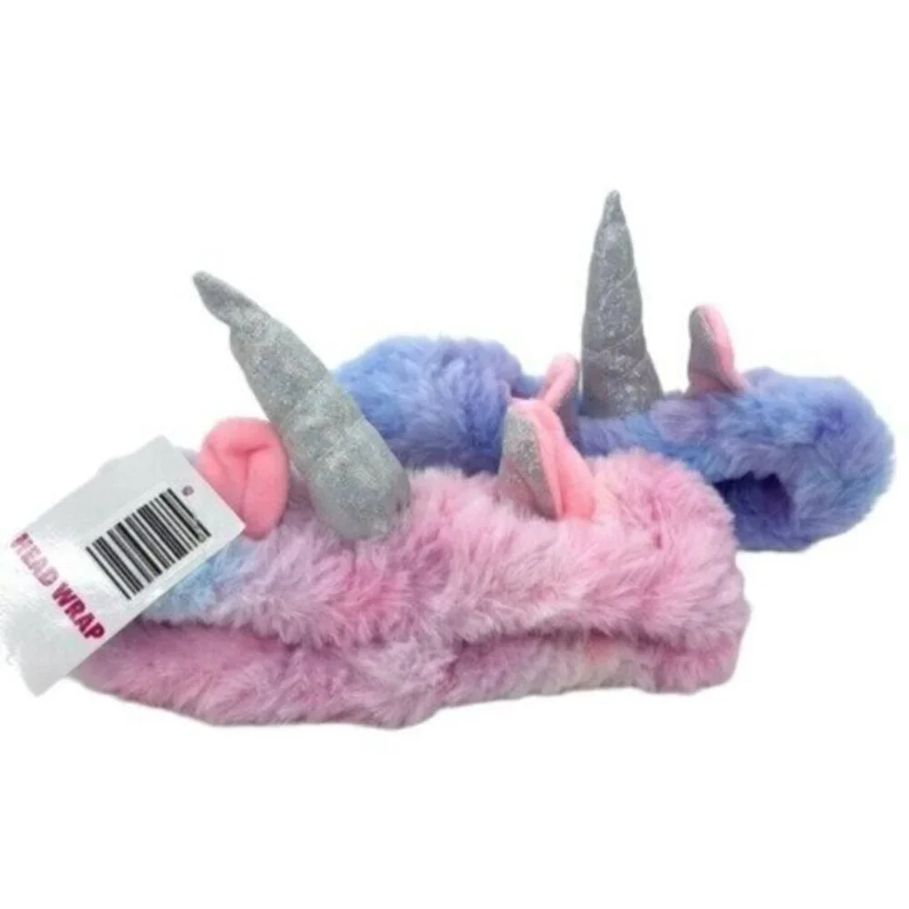 Plush Unicorn Headbands With Horn